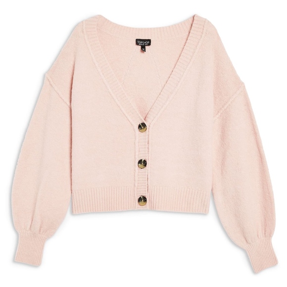 topshop button front cardigan